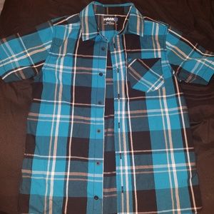 Short sleeve button up shirt